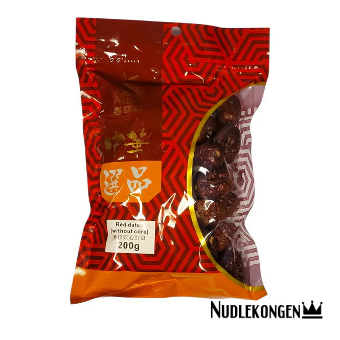 Hovedbilde RED DATES WITHOUT SEED - 200 GR