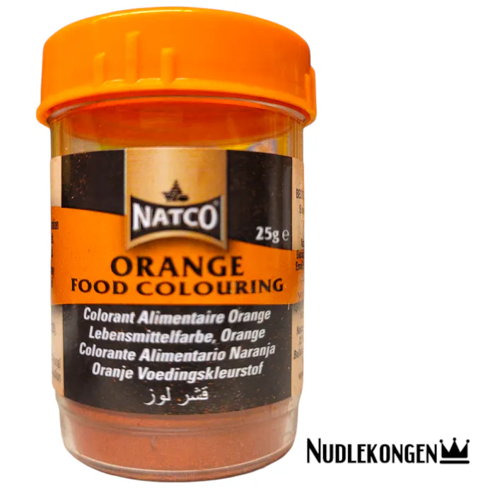 ORANGE FOOD COLOUR POWDER - 25 GR