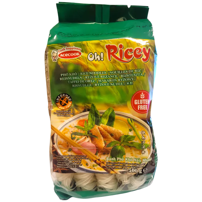 Hovedbilde OH RICEY DRIED RICE NOODLES - 500 GR