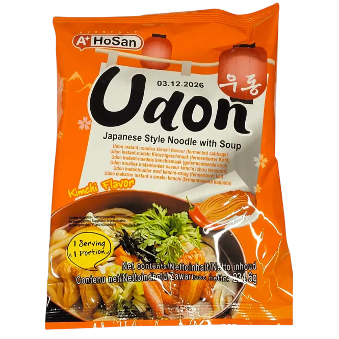 Hovedbilde UDON NOODLE W. SOUP - KIMCHI FLV. - 234 GR