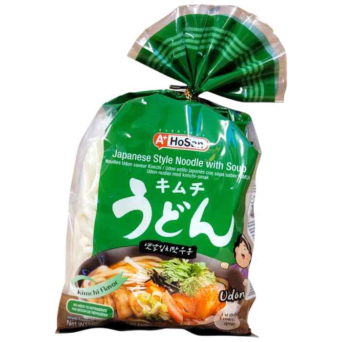 UDON NUDLER MED KIMCHISUPPE - 633,6 GR