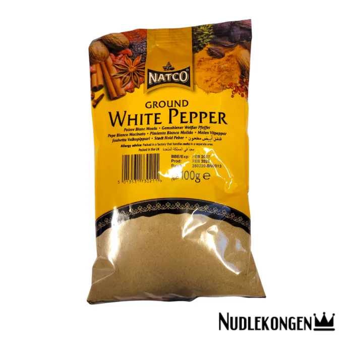 MALT HVIT PEPPER - 100 GR