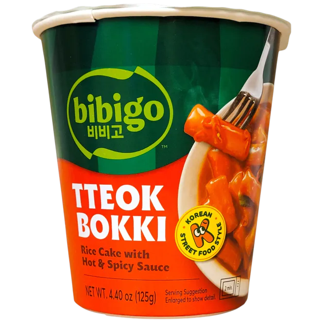 Hovedbilde TTEOKBOKKI RICE CAKE W. HOT & SPICY SAUCE - 125 ...