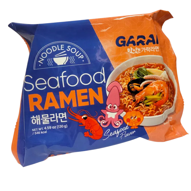 Hovedbilde DATOSALG / NOODLE SOUP SEAFOOD RAMEN - 130 GR