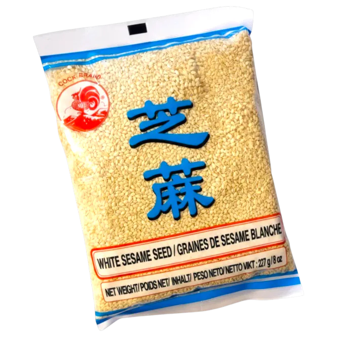 Hovedbilde HVITE SESAMFRØ / WHITE SESAME SEED - 227 GR